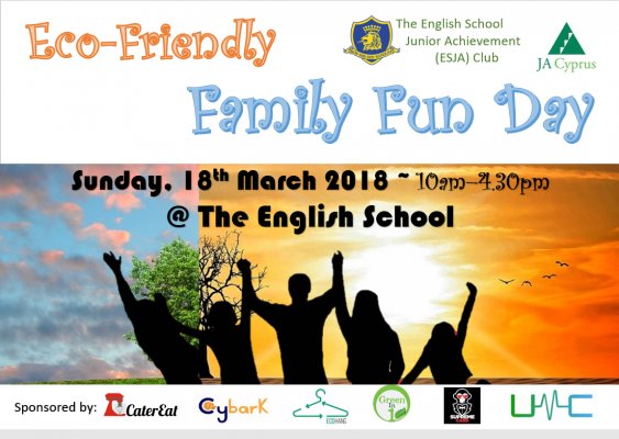 Eco-Friendly Family Fun Day, Sunday, 18th March 2018 